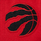 NBA TORONTO RAPTORS CLASSIC BIG BOY'S WOOL VARSITY JACKET (RED/BLACK)
