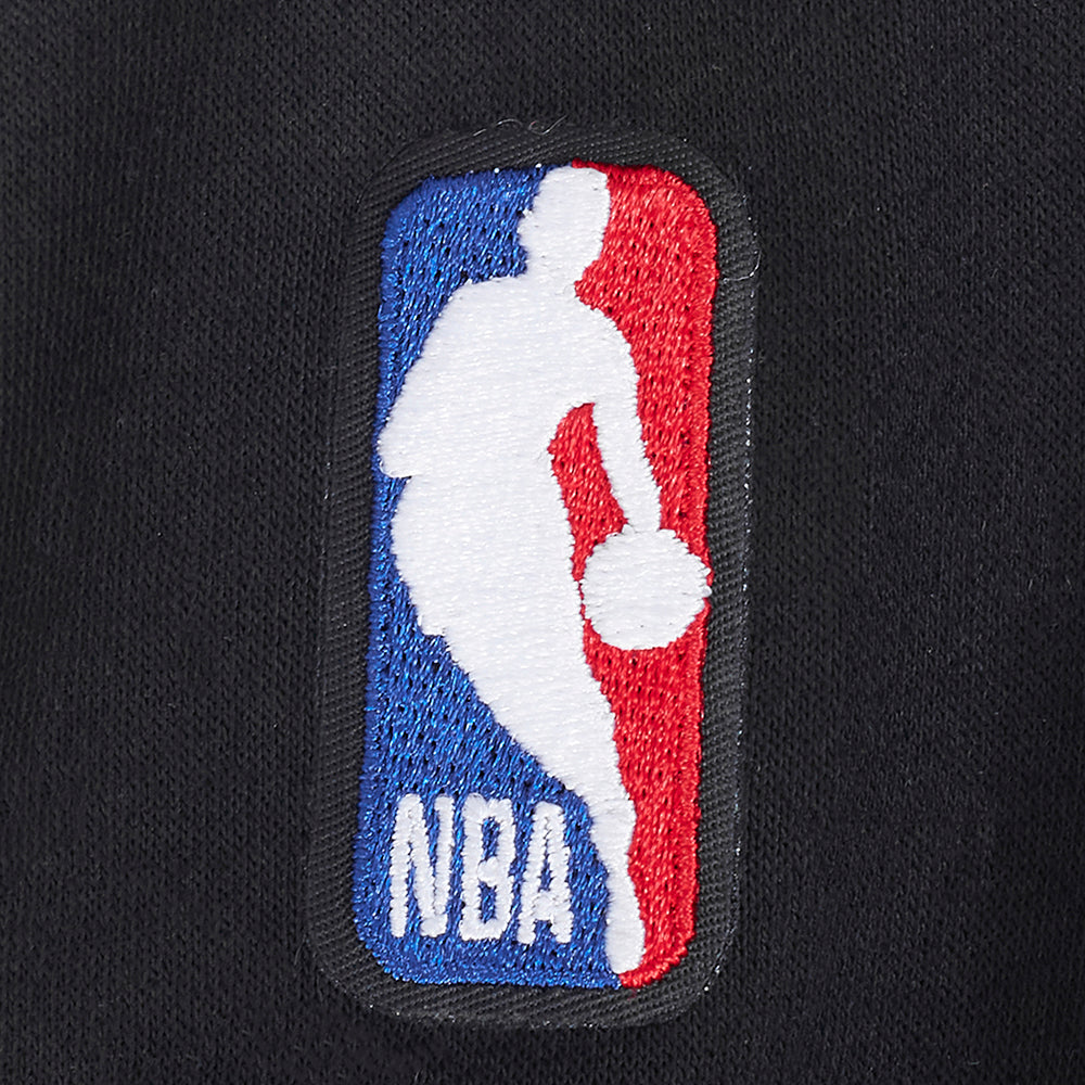 NBA TORONTO RAPTORS RETRO CLASSIC CHANDAIL À COL ROND EN MOLLETON CÔTELÉ POUR FILLE JUNIOR (NOIR/ROUGE/NOIR)