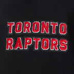 NBA TORONTO RAPTORS RETRO CLASSIC CHANDAIL À COL ROND EN MOLLETON CÔTELÉ POUR FILLE JUNIOR (NOIR/ROUGE/NOIR)