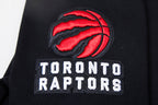 NBA TORONTO RAPTORS CLASSIC CHANDAIL À CAPUCHON COURT EN MOLLETON POUR FEMME (NOIR)