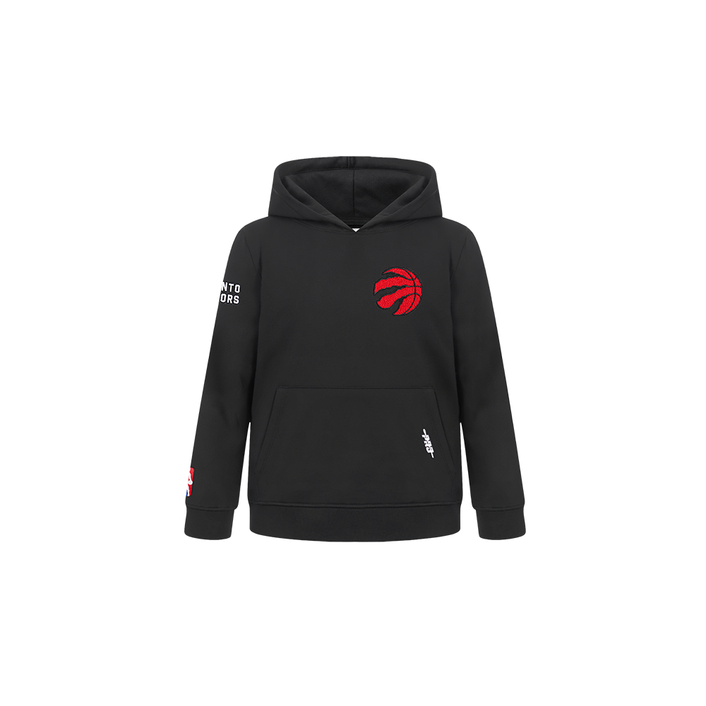 NBA TORONTO RAPTORS CLASSIC CHANDAIL À CAPUCHON EN MOLLETON POUR GARÇON ENFANT (NOIR)