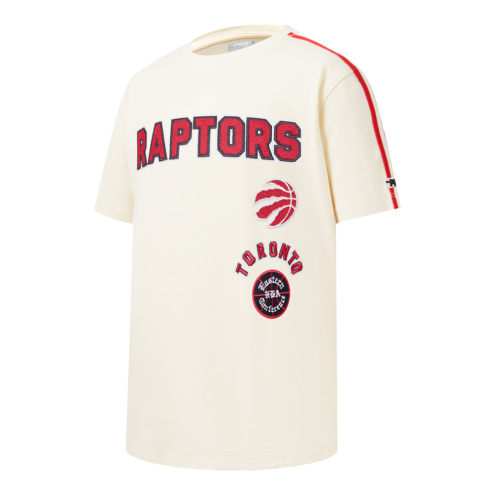 NBA TORONTO RAPTORS RETRO CLASSIC TODDLER BOYS SHORT SLEEVE TAPING TEE(BLACK/RED)