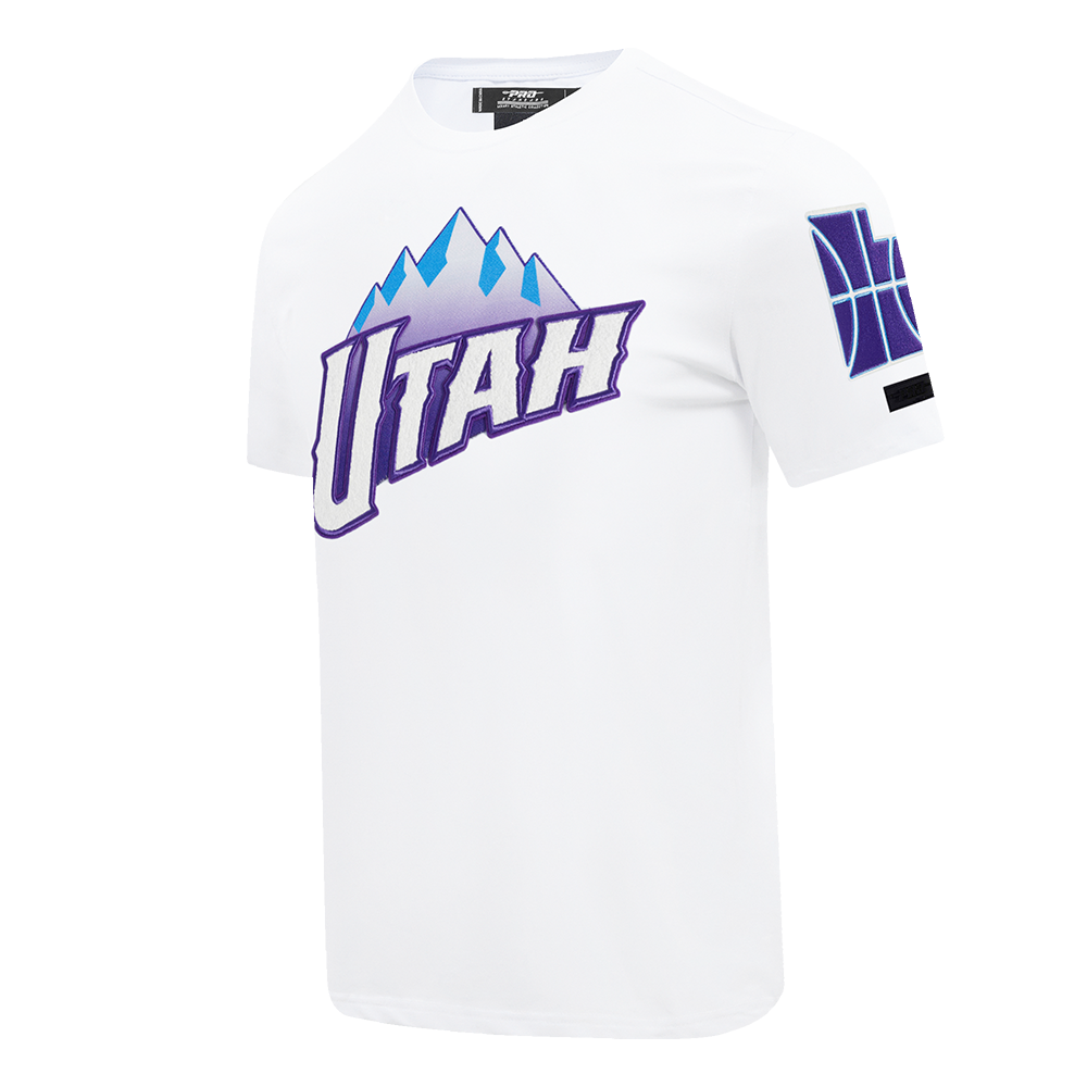 NBA UTAH JAZZ CITY EDITION 24-25 MEN'S   TEE (WHITE)