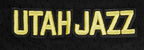 NBA UTAH JAZZ CLASSIC MAILLOT À BOUTONS EN FILET POUR HOMME (NOIR)