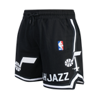 NBA UTAH JAZZ CLASSIC LOGO SHORT DE SPORT POUR HOMME (NOIR)