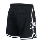 NBA UTAH JAZZ CLASSIC LOGO SHORT DE SPORT POUR HOMME (NOIR)