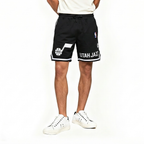 NBA UTAH JAZZ CLASSIC LOGO SHORT DE SPORT POUR HOMME (NOIR)
