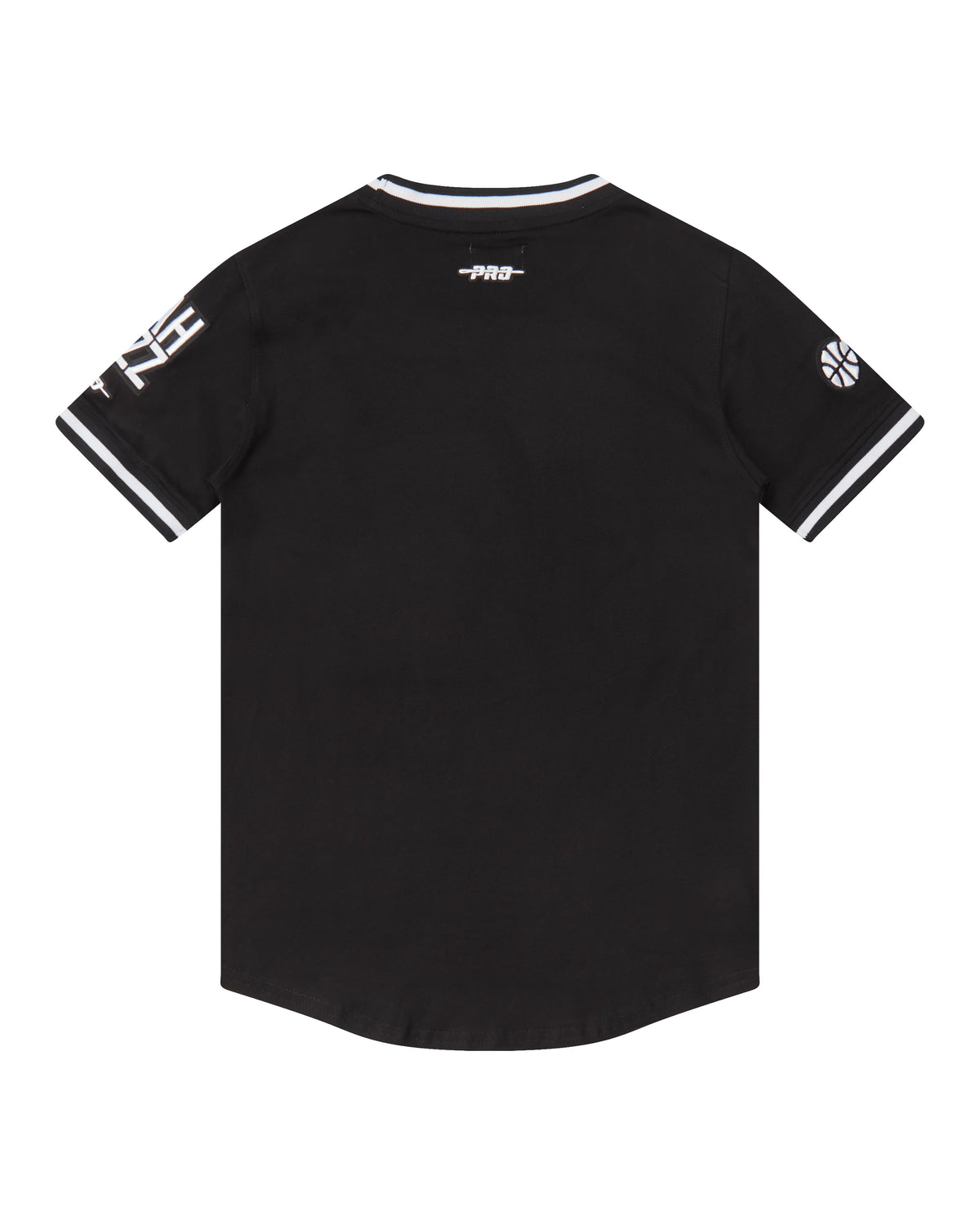 NBA UTAH JAZZ CLASSIC T-SHIRT CÔTELÉ RAYÉ À MANCHES COURTES POUR GARÇON JUNIOR (NOIR)