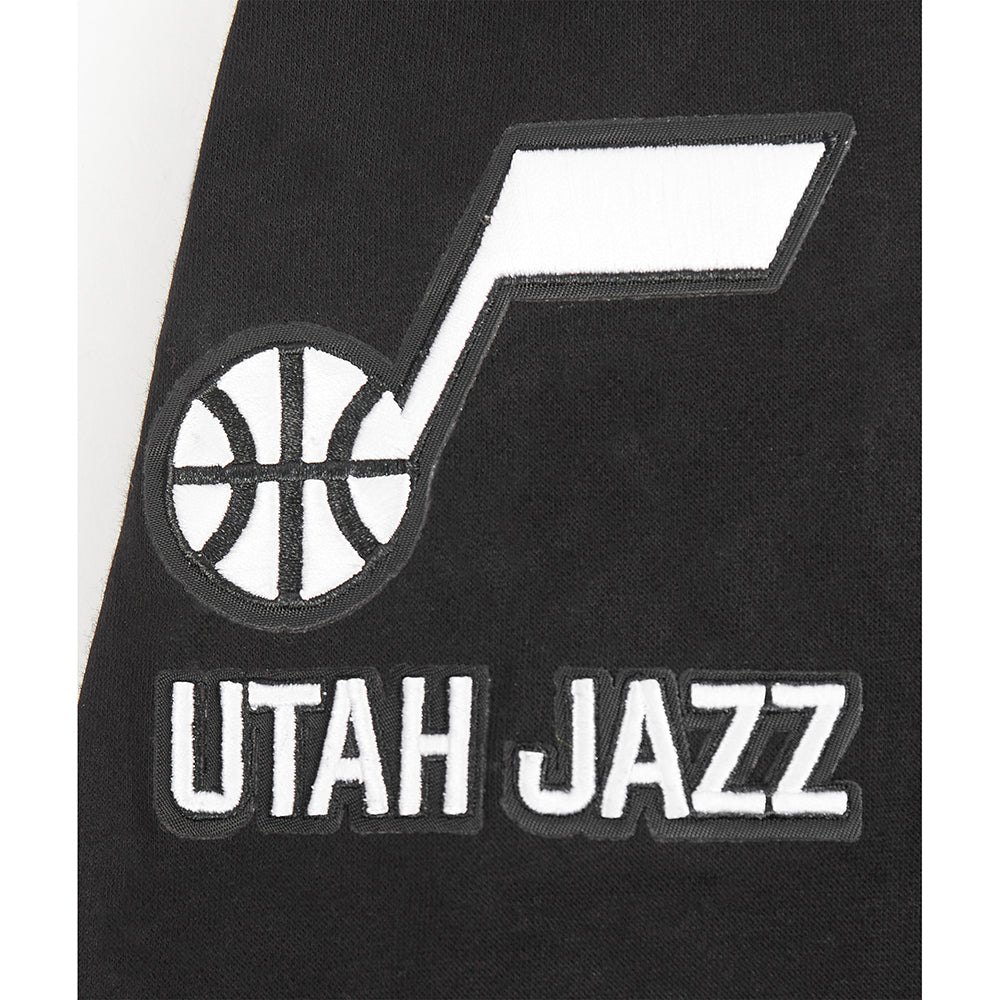 NBA UTAH JAZZ CLASSIC CHANDAIL À CAPUCHON EN MOLLETON À GLISSIÈRE POUR GARÇON JUNIOR (NOIR)