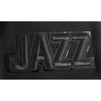 NBA UTAH JAZZ TRIPLE BLACK BIG BOY'S FLC PO HOODIE (BLACK)