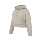 NBA UTAH JAZZ NEUTRAL BIG GIRL'S FLC PO HOODIE (TAUPE)