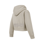 NBA UTAH JAZZ NEUTRAL BIG GIRL'S FLC PO HOODIE (TAUPE)