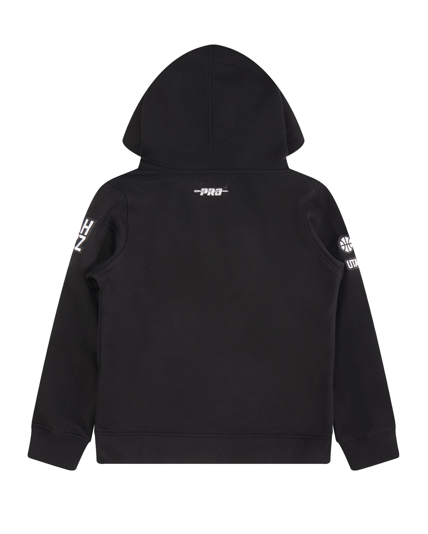 NBA UTAH JAZZ CLASSIC LITTLE BOYS FLEECE PULLOVER HOODIE (BLACK)