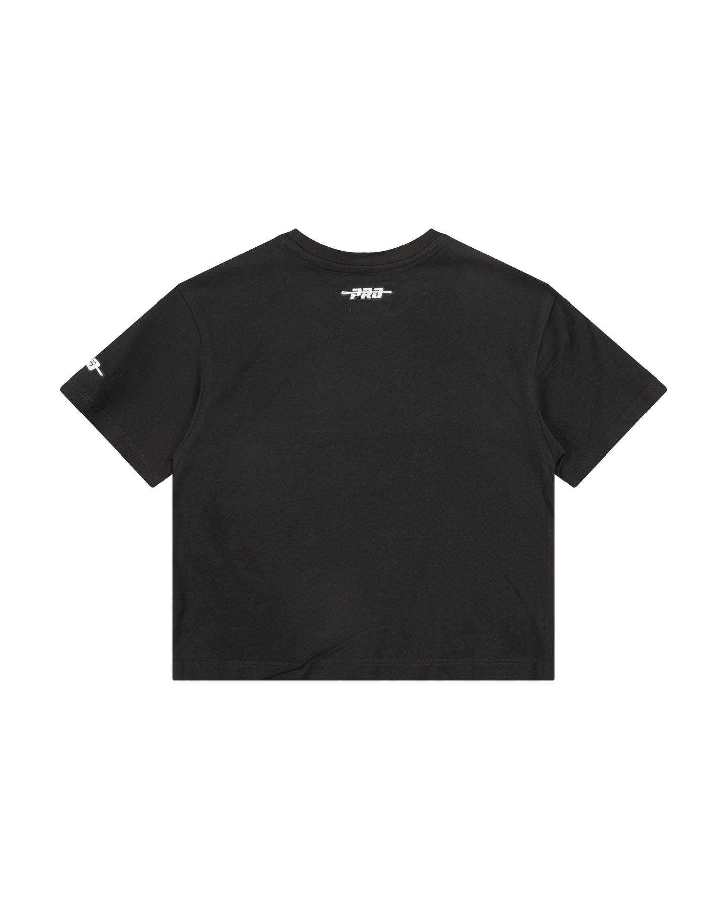 NBA UTAH JAZZ RETRO CLASSIC LITTLE GIRLS SHORT SLEEVE BOXY TEE (BLACK)