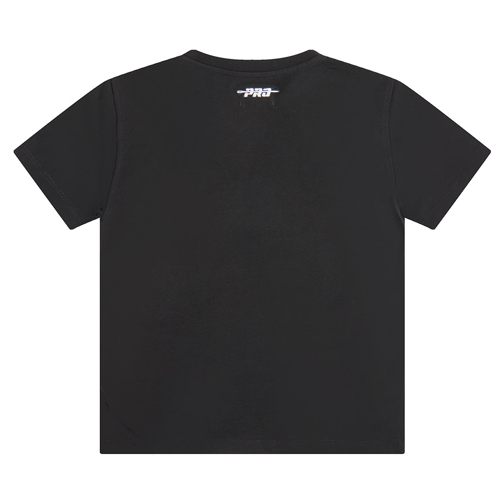 NBA UTAH JAZZ RETRO CLASSIC TODDLER BOYS SHORT SLEEVE TAPING TEE (BLACK)