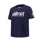 NBA WASHINGTON WIZARDS CLASSIC T-SHIRT EN JERSEY SIMPLE POUR GARÇON JUNIOR (MARINE MINUIT)