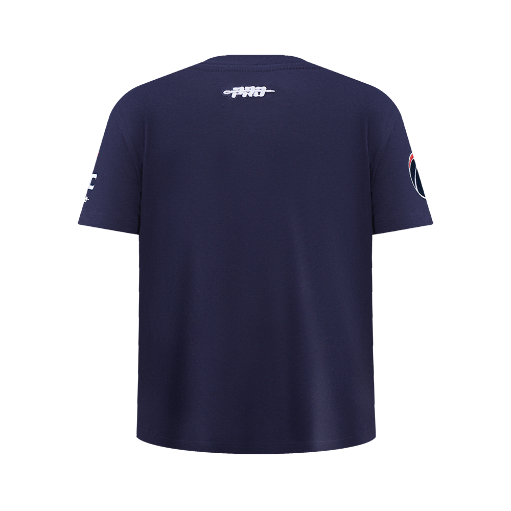 NBA WASHINGTON WIZARDS CLASSIC T-SHIRT EN JERSEY SIMPLE POUR GARÇON JUNIOR (MARINE MINUIT)