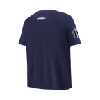 NBA WASHINGTON WIZARDS CLASSIC T-SHIRT EN JERSEY SIMPLE POUR GARÇON JUNIOR (MARINE MINUIT)