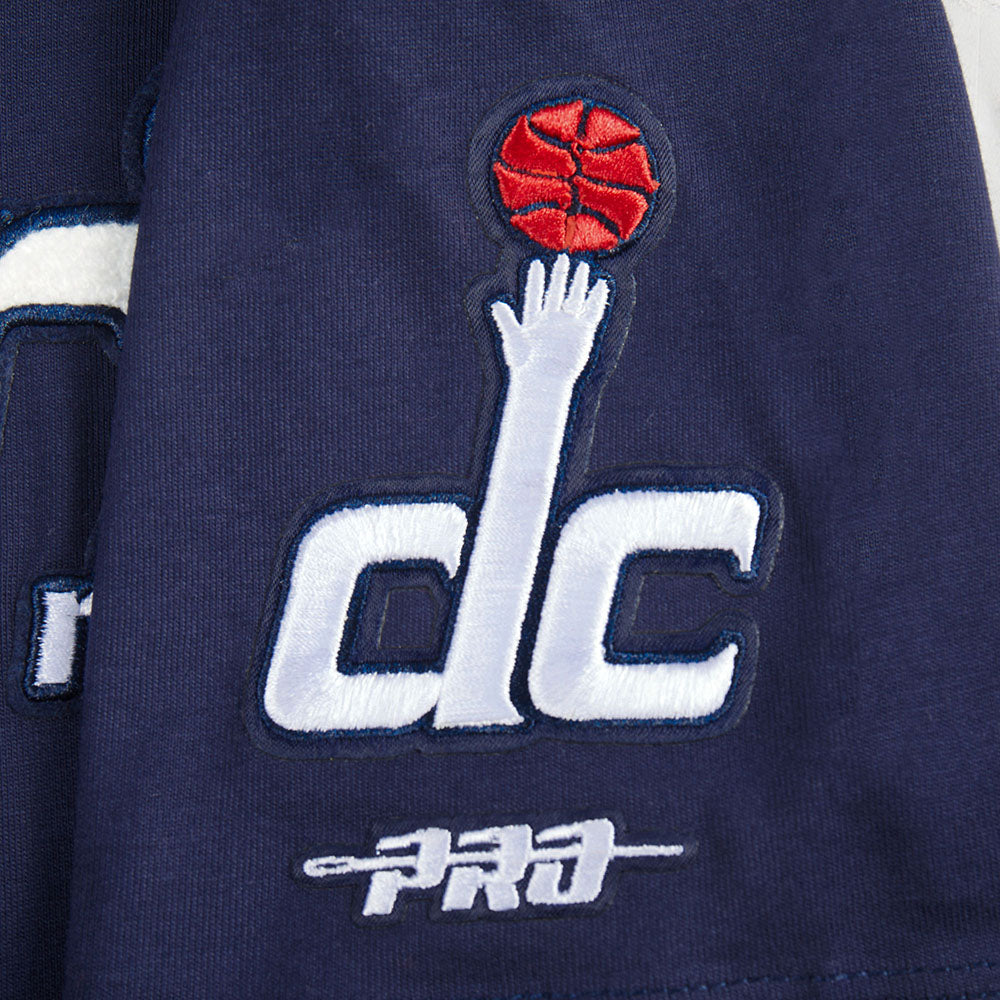 NBA WASHINGTON WIZARDS CLASSIC T-SHIRT EN JERSEY SIMPLE POUR GARÇON JUNIOR (MARINE MINUIT)