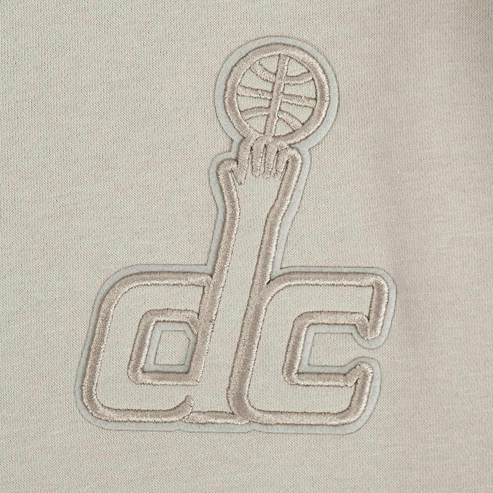NBA WASHINGTON WIZARDS NEUTRAL BIG BOY'S FLC PO HOODIE (TAUPE)