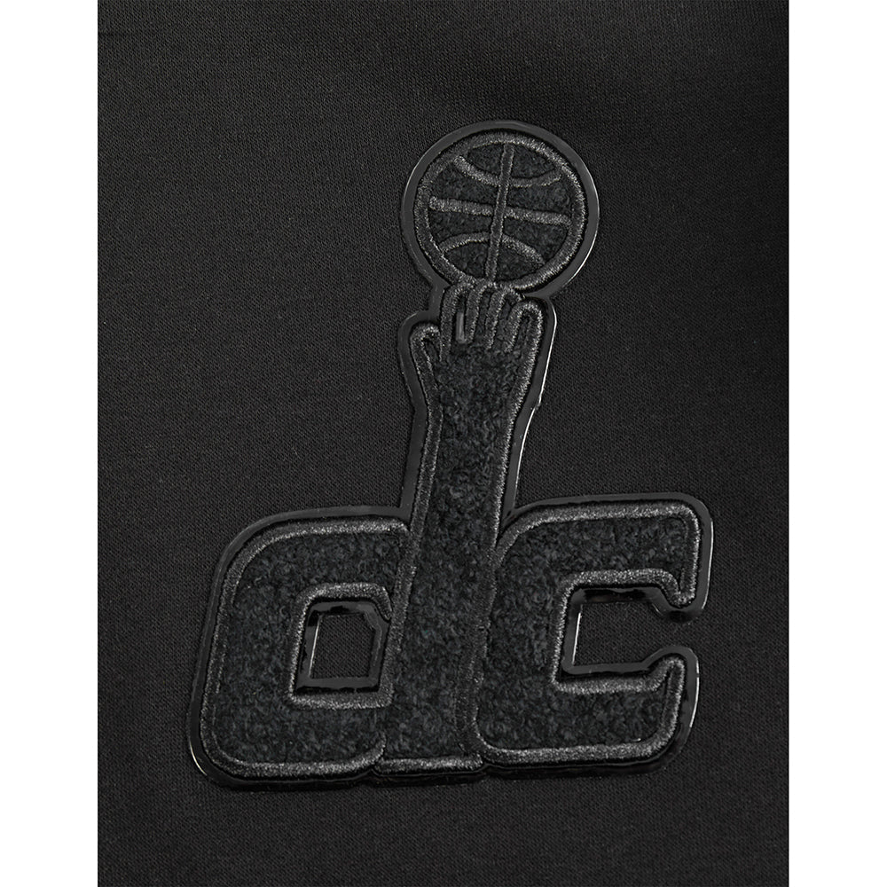 NBA WASHINGTON WIZARDS TRIPLE BLACK BIG BOY'S FLC PO HOODIE (BLACK)