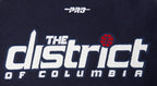NBA WASHINGTON WIZARDS CLASSIC BIG BOY'S WOOL VARSITY JACKET (MIDNIGHT NAVY/WHITE)