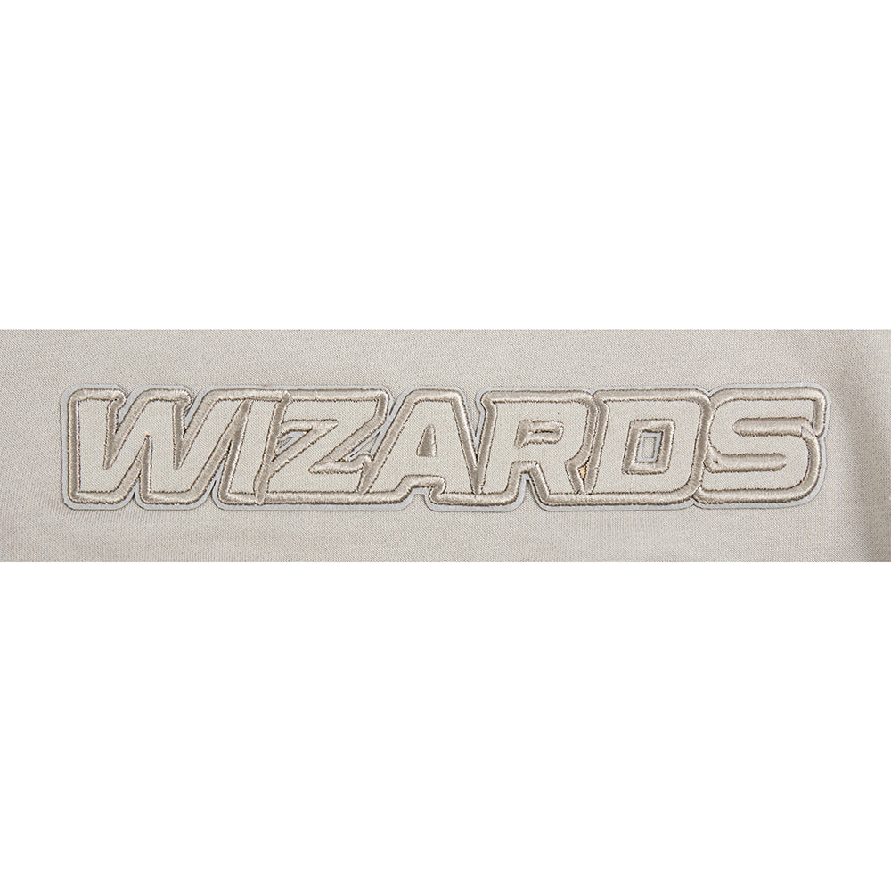 NBA WASHINGTON WIZARDS NEUTRAL BIG GIRL'S FLC PO HOODIE (TAUPE)