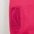 NBA WASHINGTON WIZARDS TRIPLE PINK BIG GIRL'S FLC CREWNECK (BEETROOT PURPLE)