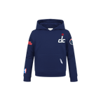 NBA WASHINGTON WIZARDS CLASSIC CHANDAIL À CAPUCHON EN MOLLETON POUR GARÇON ENFANT (MARINE MINUIT)