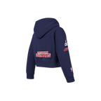 NBA WASHINGTON WIZARDS CLASSIC CHANDAIL À CAPUCHON EN MOLLETON À GLISSIÈRE POUR FILLE ENFANT (MARINE MINUIT)