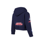 NBA WASHINGTON WIZARDS CLASSIC CHANDAIL À CAPUCHON EN MOLLETON À GLISSIÈRE POUR FILLE BAMBIN (MARINE MINUIT)