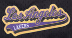 NBA LOS ANGELES LAKERS SCRIPT TAIL SHORT EN FILET POUR FEMME (NOIR)
