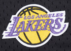 NBA LOS ANGELES LAKERS SCRIPT TAIL SHORT EN FILET POUR FEMME (NOIR)