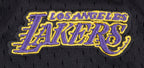 NBA LOS ANGELES LAKERS SCRIPT TAIL SHORT EN FILET POUR FEMME (NOIR)