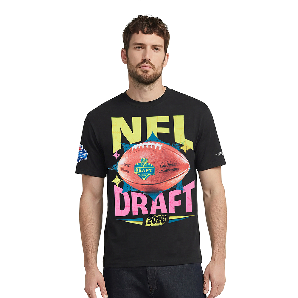 ALL TEAMS NFL DRAFT 2026 MEN'S TEE (BLACK)