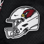 NFL ARIZONA CARDINALS CLASSIC MESH BUTTON DOWN SHIRT (BLACK)
