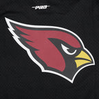 NFL ARIZONA CARDINALS CLASSIC MESH BUTTON DOWN SHIRT (BLACK)