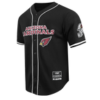 NFL ARIZONA CARDINALS CLASSIC MESH BUTTON DOWN SHIRT (BLACK)