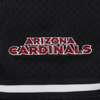 NFL ARIZONA CARDINALS SCRIPT TAIL CHEMISE BOUTONNÉE EN FILET POUR HOMME (NOIR)