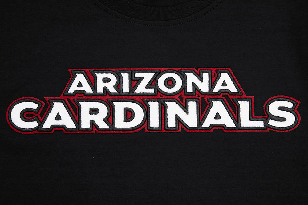 NFL ARIZONA CARDINALS CLASSIC CHENILLE MEN'S S/S TEE (BLACK)