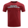 NFL ARIZONA CARDINALS CLASSIC CHENILLE T-SHIRT À MANCHES COURTES POUR HOMME (ROUGE CARDINAL)
