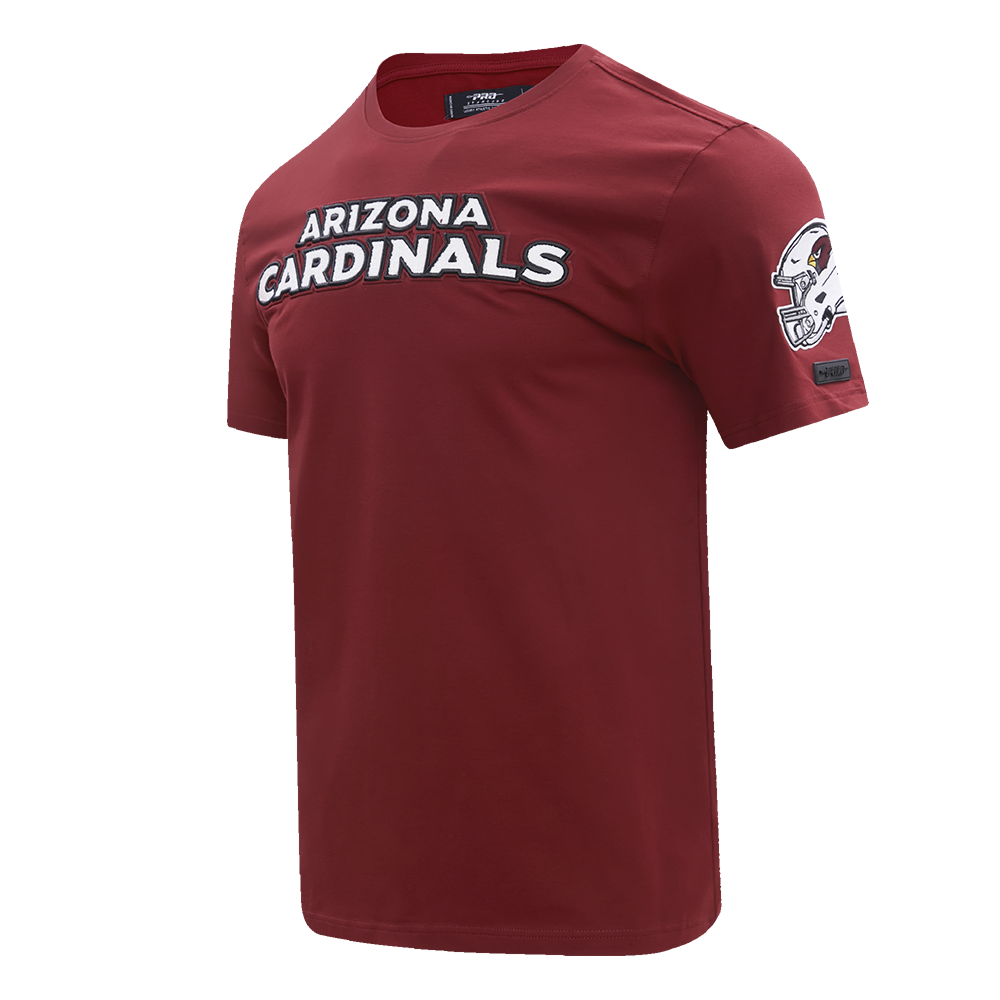 NFL ARIZONA CARDINALS CLASSIC CHENILLE T-SHIRT À MANCHES COURTES POUR HOMME (ROUGE CARDINAL)