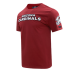 NFL ARIZONA CARDINALS CLASSIC CHENILLE T-SHIRT À MANCHES COURTES POUR HOMME (ROUGE CARDINAL)