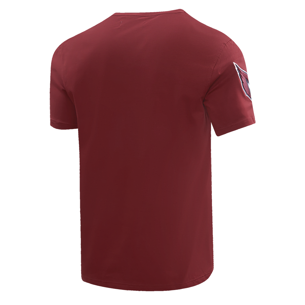 NFL ARIZONA CARDINALS CLASSIC CHENILLE T-SHIRT À MANCHES COURTES POUR HOMME (ROUGE CARDINAL)