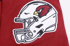 NFL ARIZONA CARDINALS CLASSIC CHENILLE T-SHIRT À MANCHES COURTES POUR HOMME (ROUGE CARDINAL)