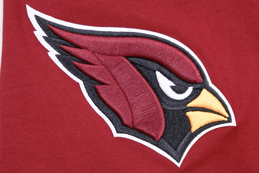 NFL ARIZONA CARDINALS CLASSIC CHENILLE T-SHIRT À MANCHES COURTES POUR HOMME (ROUGE CARDINAL)