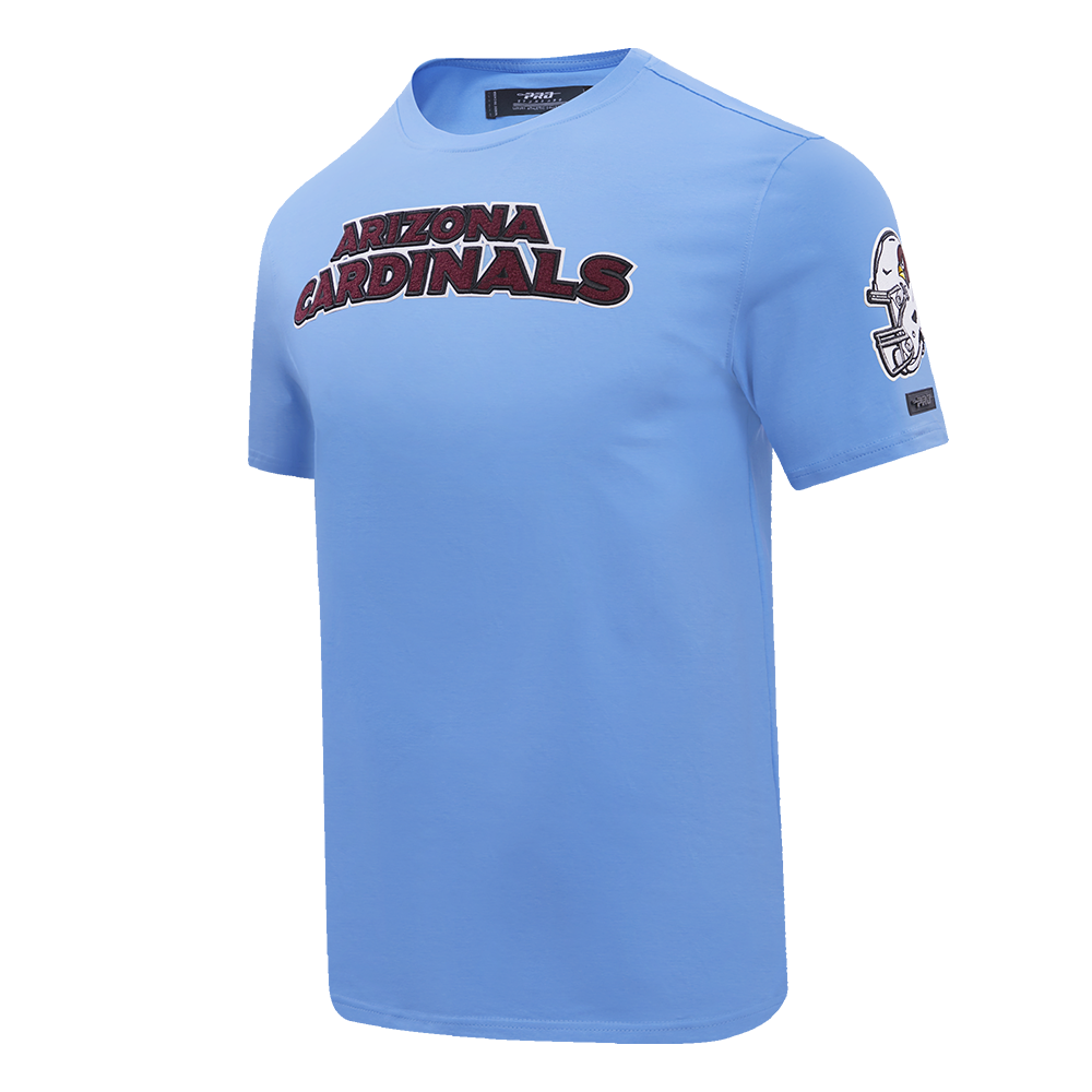 NFL ARIZONA CARDNIALS CLASSIC CHENILLE SINGLE JERSEY TEE (UNIVERSITY BLUE)