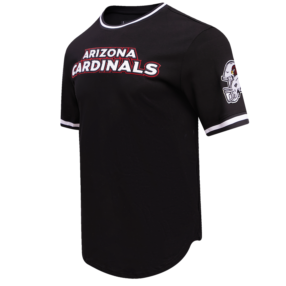 NFL ARIZONA CARDINALS CLASSIC CHENILLE T-SHIRT À MANCHES COURTES POUR HOMME (NOIR)
