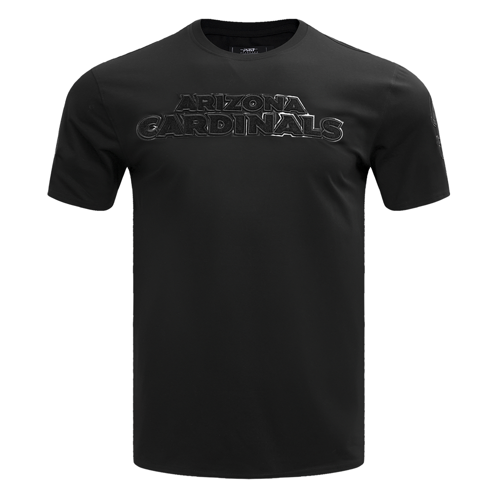 NFL ARIZONA CARDINALS TRIPLE BLACK T-SHIRT POUR HOMME (TRIPLE NOIR)