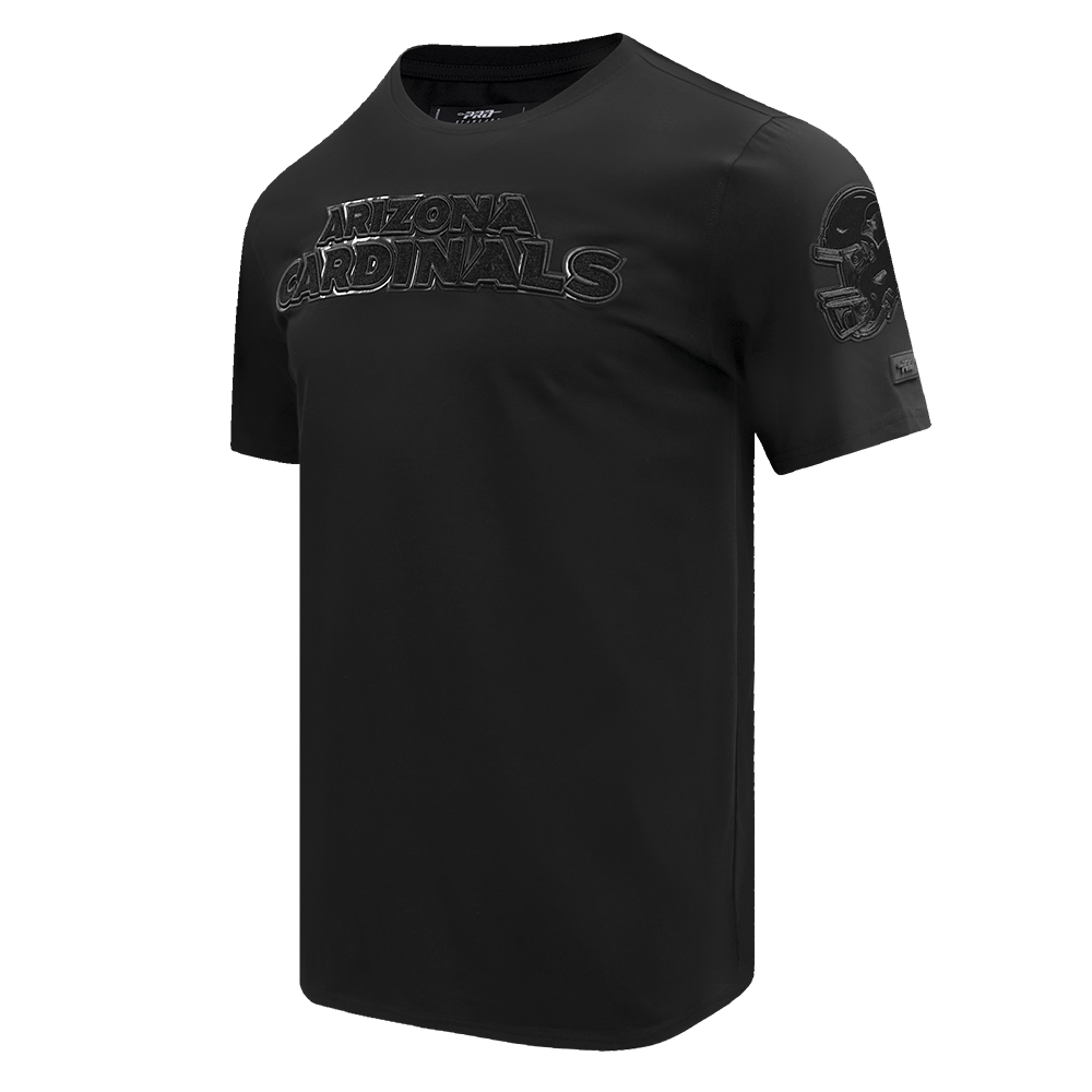 NFL ARIZONA CARDINALS TRIPLE BLACK T-SHIRT POUR HOMME (TRIPLE NOIR)